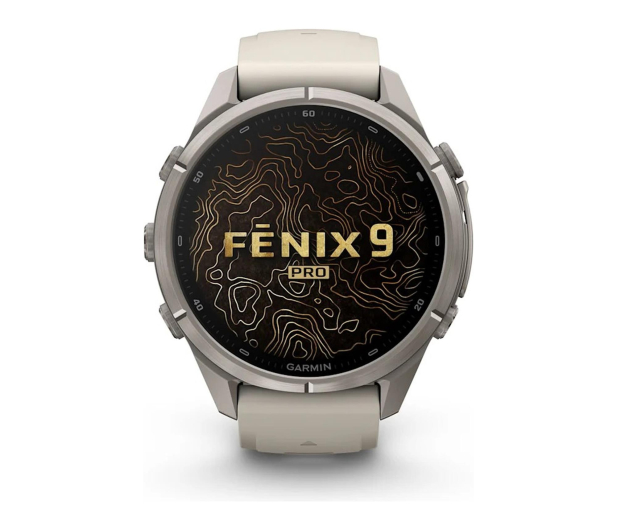 Garmin fenix 9 Pro 43mm inReach Fog Gray / Dark Sandstone - 1585566 - zdjęcie 2